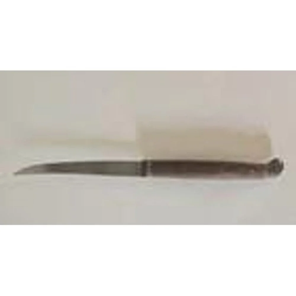 Vintage Full Tang Wood Handle Birds Head Pommel Kitchen Boning Utility Knife 9